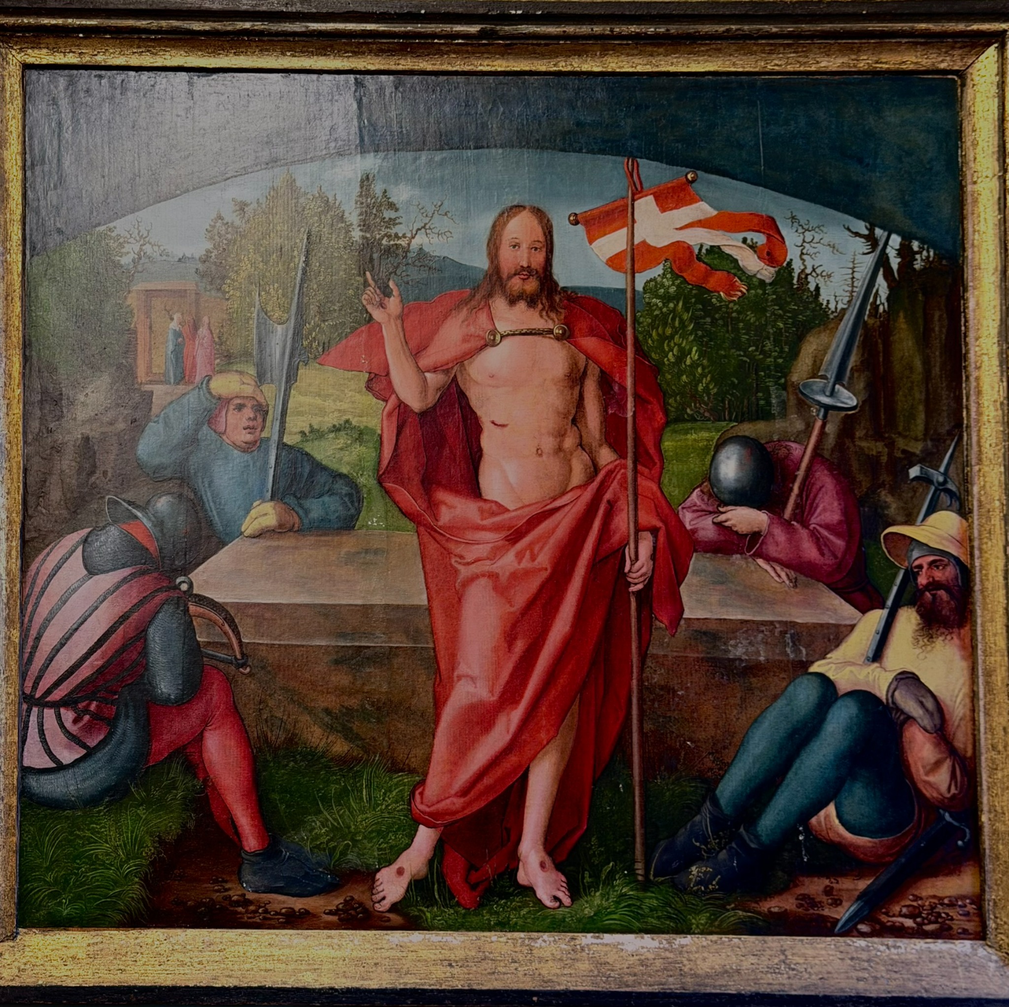 First Painting of the Resurrection